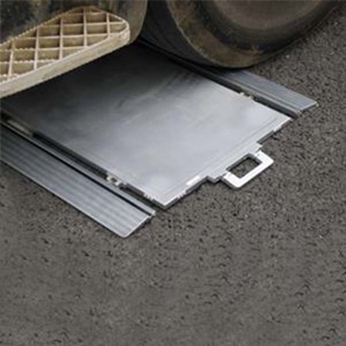 Portable Axle Weigh Pads