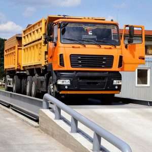 Surface-mounted weighbridge
