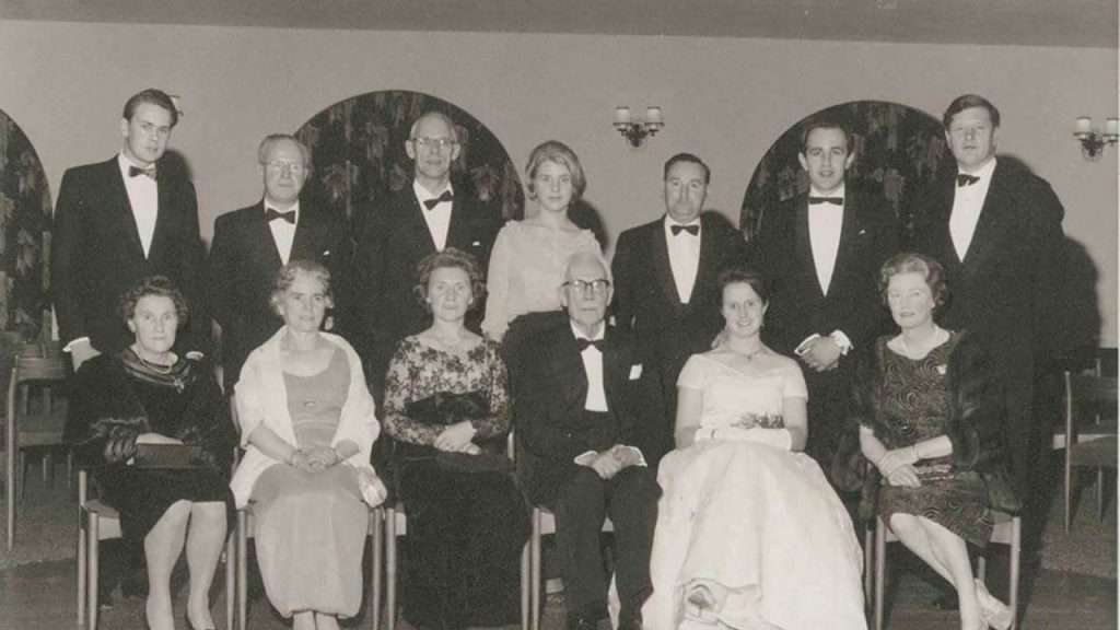 John White & Son 250th anniversary dinner in 1965